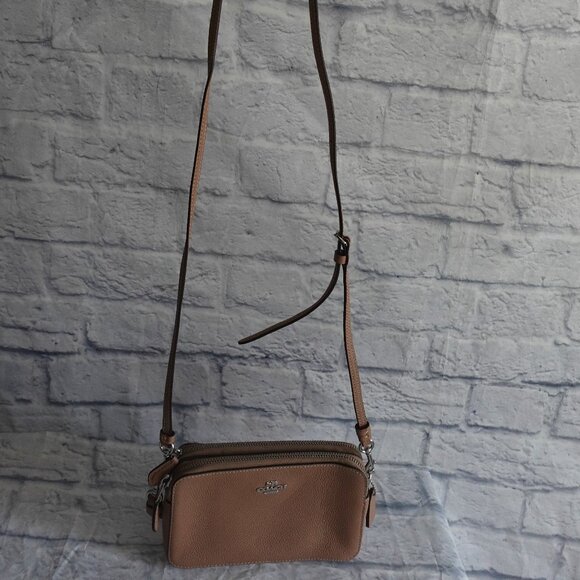 Coach Kira Crossbody Bag Taupe - Picture 6 of 15